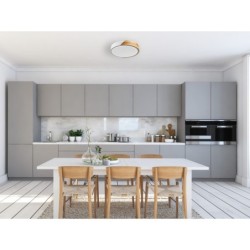 Lubinis šviestuvas Nastro LED 24W 3000K Medžio Balta (PLF-13186-WH-WO)