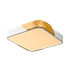Lubinis šviestuvas Santer LED 24W 3000K Medžio Balta (PLF-13187-WH-WO)