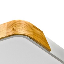 Lubinis šviestuvas Santer LED 24W 3000K Medžio Balta (PLF-13187-WH-WO)