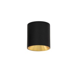 Lubinis šviestuvas Altisma LED 10W 3000K Matinė Juoda (CLN-6677-75-BL-GD-3K)