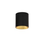 Lubinis šviestuvas Altisma LED 10W 3000K Matinė Juoda (CLN-6677-75-BL-GD-3K)
