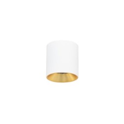Lubinis šviestuvas Altisma LED 10W 3000K Balta Matinė Aukso Viduje (CLN-6677-75-WH-GD-3K)