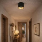 Lubinis šviestuvas Altisma LED 15W 3000K Balta Matinė Aukso Viduje (CLN-6677-95-BL-GD-3K)