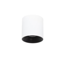 Lubinis šviestuvas Altisma LED 15W 3000K Balta Matinė Juoda Viduje (CLN-6677-95-WH-BL-3K)