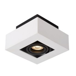 Lubinis šviestuvas Casemiro 1xGU10 Juoda Balta (IT8001S1-WH/BK)