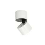 Lubinis šviestuvas Herios LED 12W 3000K Juoda Balta (CLN-97018-12W-L-3K)