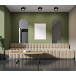 Lubinis šviestuvas Sirius LED 28W 3000, 4000K Juoda (WG-608C/BJ-WW/MULTI)