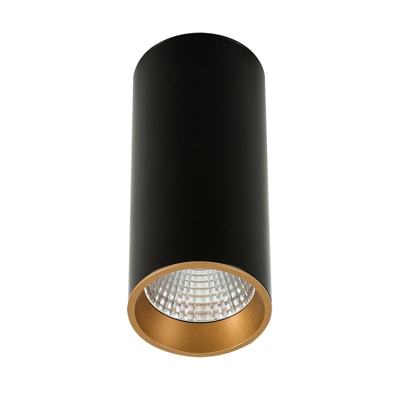 Lubinis šviestuvas Moldes Big BL/GO Ceiling 3000K LED 12W 3000K Aukso Juoda (SLC7392/12W 3000K BL+GO)