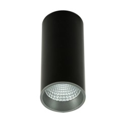 Lubinis šviestuvas Moldes Big BL/GR Celing 3000K LED 12W 3000K Juoda Pilka (SLC7392/12W 3000K BL+GR)