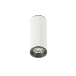 Lubinis šviestuvas Moldes Medium WH/GR Ceiling 3000K LED 7W 3000K Balta Pilka (SLC7391/7W 3000K WH+GR)
