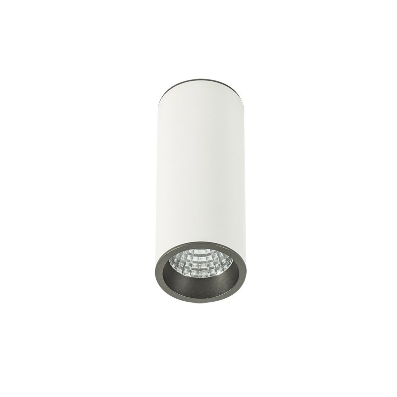 Lubinis šviestuvas Moldes Medium WH/GR Ceiling 4000K LED 7W 4000K Balta Pilka (SLC7391/7W 4000K WH+GR)
