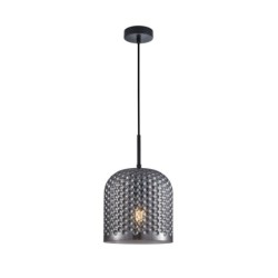 Pakabinamas šviestuvas Renti 1xE27 Juoda (PND-25205-1L-BK-SG)