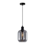 Pakabinamas šviestuvas Zona 1xE27 Juoda (PND-29258S-1-BK-SG)