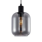 Pakabinamas šviestuvas Zona 1xE27 Juoda (PND-29258S-1-BK-SG)