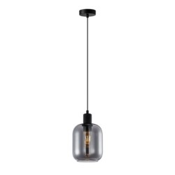 Pakabinamas šviestuvas Zona 1xE27 Juoda (PND-29258S-1-BK-SG)