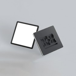 Lubinis šviestuvas Aleria LED 22W  2800, 4000, 6000, 2800K Juoda (PLF-39573-230S-22W-BL)