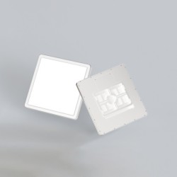 Lubinis šviestuvas Aleria LED 28W  2800, 4000, 6000, 2800K Balta (PLF-39573-300S-28W-WH)