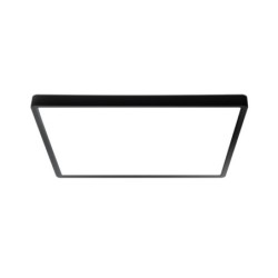 Lubinis šviestuvas Bastia LED 45W 2800, 4000, 6000K Juoda (PLF-83625-450S-45W-BL)