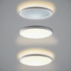 Lubinis šviestuvas Corte LED 28W  2800, 4000, 6000, 2800K Balta (PLF-63452-300R-28W-WH)