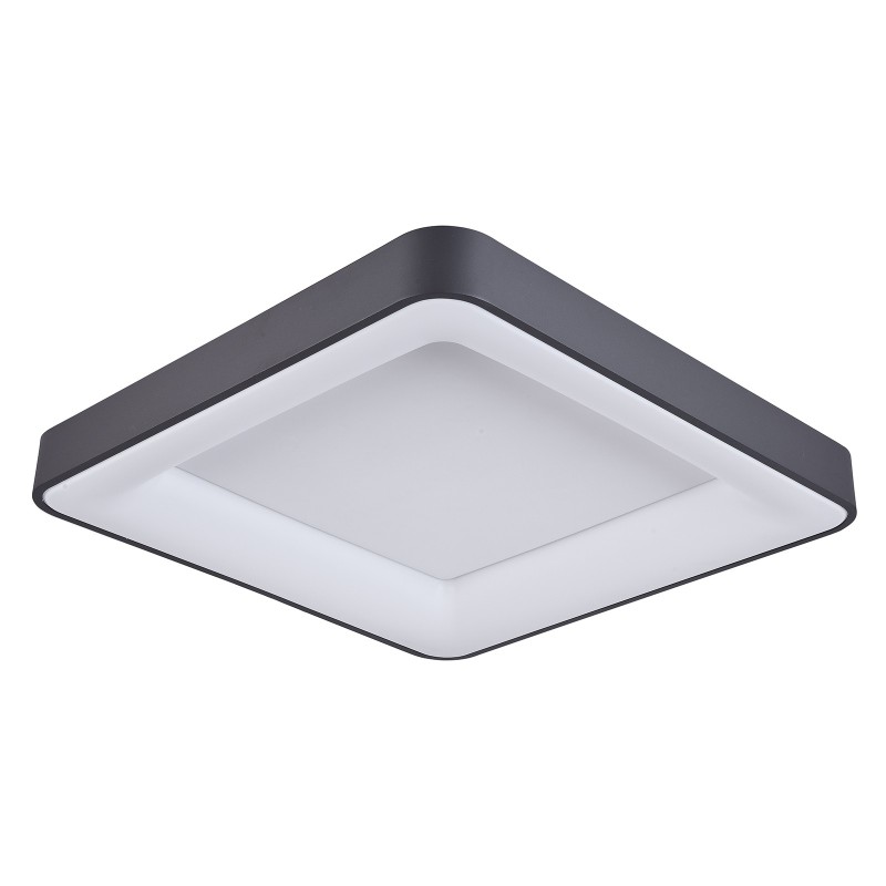 Lubinis šviestuvas Giacinto LED 50W 3000K Juoda (5304-850SQC-BK-3)
