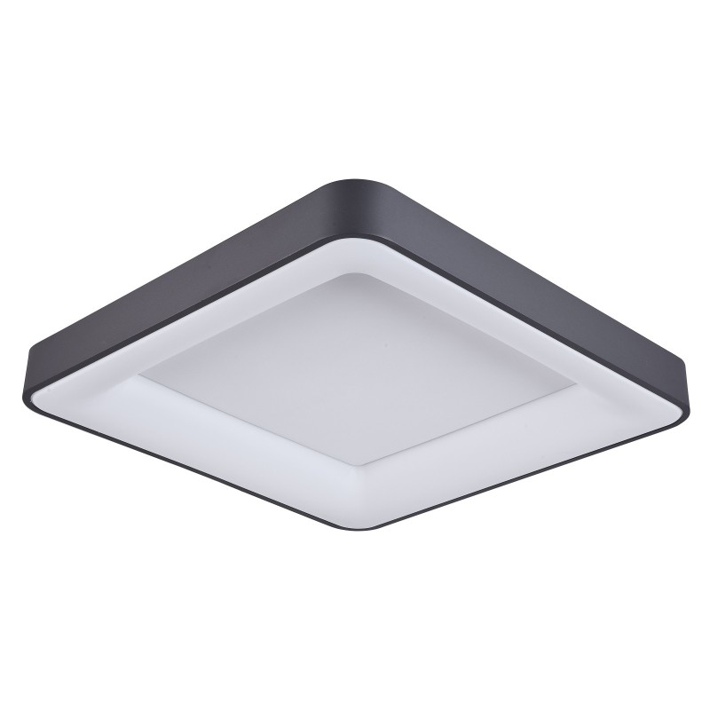 Lubinis šviestuvas Giacinto LED 50W 4000K Juoda (5304-850SQC-BK-4)