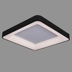 Lubinis šviestuvas Giacinto LED 50W 4000K Juoda (5304-850SQC-BK-4)
