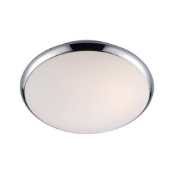 Lubinis šviestuvas Kreo 1xE27 Chromo Balta (5005-S)