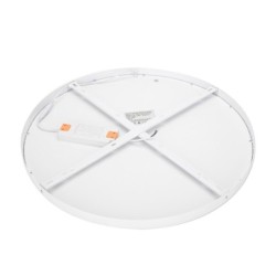 Lubinis šviestuvas Pelaro LED 36W 3000K Balta (PLF-7001-500R-WH-3K)