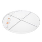 Lubinis šviestuvas Pelaro LED 48W 3000K Balta (PLF-7001-600R-WH-3K)