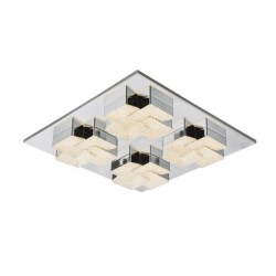 Lubinis šviestuvas Clarise LED 56W 3000K Chromo Sidabro (MX15083-4B-56W)
