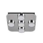Lubinis šviestuvas Marcel LED 5W 3000K Chromo (HD-4011N-05-9051D CH)