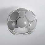 Lubinis šviestuvas Santina GR 1xE27 Pilka (C0317-01S-U1GM)