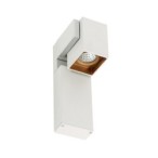 Sieninis šviestuvas Aravena White Gold 3000K LED 5W 3000K Balta Aukso (WLB073/5W 3000K WH+GO)