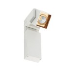 Sieninis šviestuvas Aravena White Gold 3000K LED 5W 3000K Balta Aukso (WLB073/5W 3000K WH+GO)