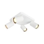 Lubinis šviestuvas Nesto 4xGU10 Smėlio Balta (SPL-23436-4S-WH)