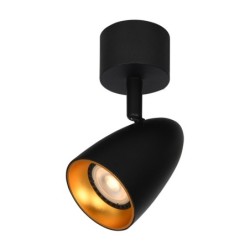 Lubinis šviestuvas Tino 1xGU10 Aukso Juoda (SPL-36748-1R-BK-GD)