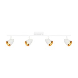 Lubinis šviestuvas Tino 4xGU10 Balta Aukso (SPL-36748-4-WH-GD)
