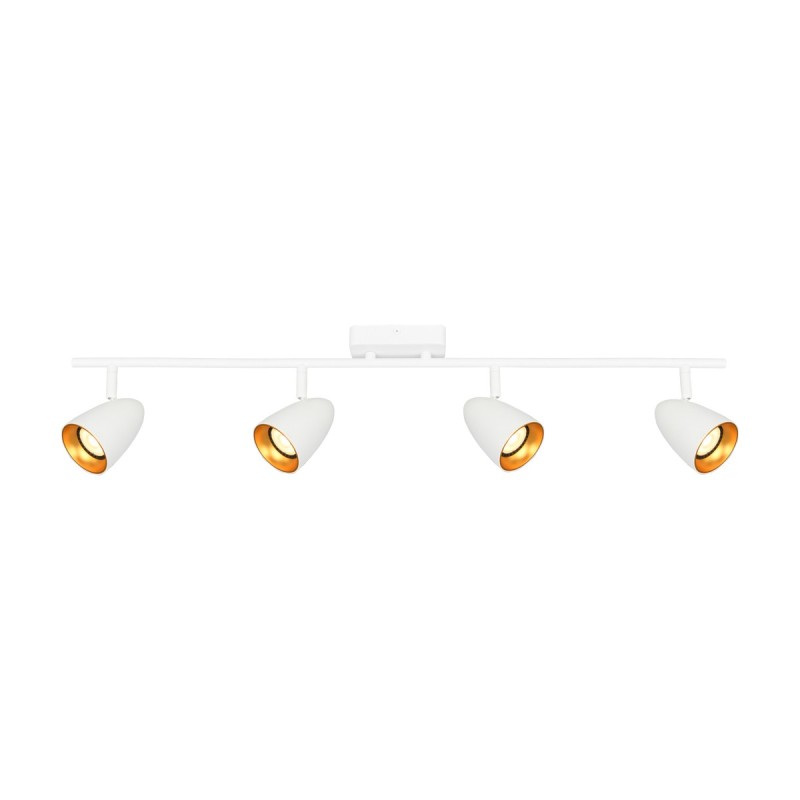 Lubinis šviestuvas Tino 4xGU10 Balta Aukso (SPL-36748-4-WH-GD)
