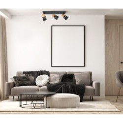 Lubinis šviestuvas Coletta Keičiama LED E14 4W Juoda Medžio (SPL-90110-3)