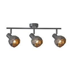 Lubinis šviestuvas Harley 3xE14 Pilka Aukso (SPL-3480-3-GR-GD)