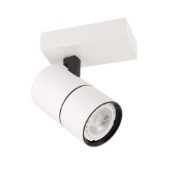 Lubinis šviestuvas Laconi 1xGU10 Juoda Balta (SPL-2813-1B-WH)