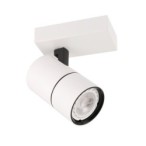 Lubinis šviestuvas Laconi 1xGU10 Juoda Balta (SPL-2813-1B-WH)