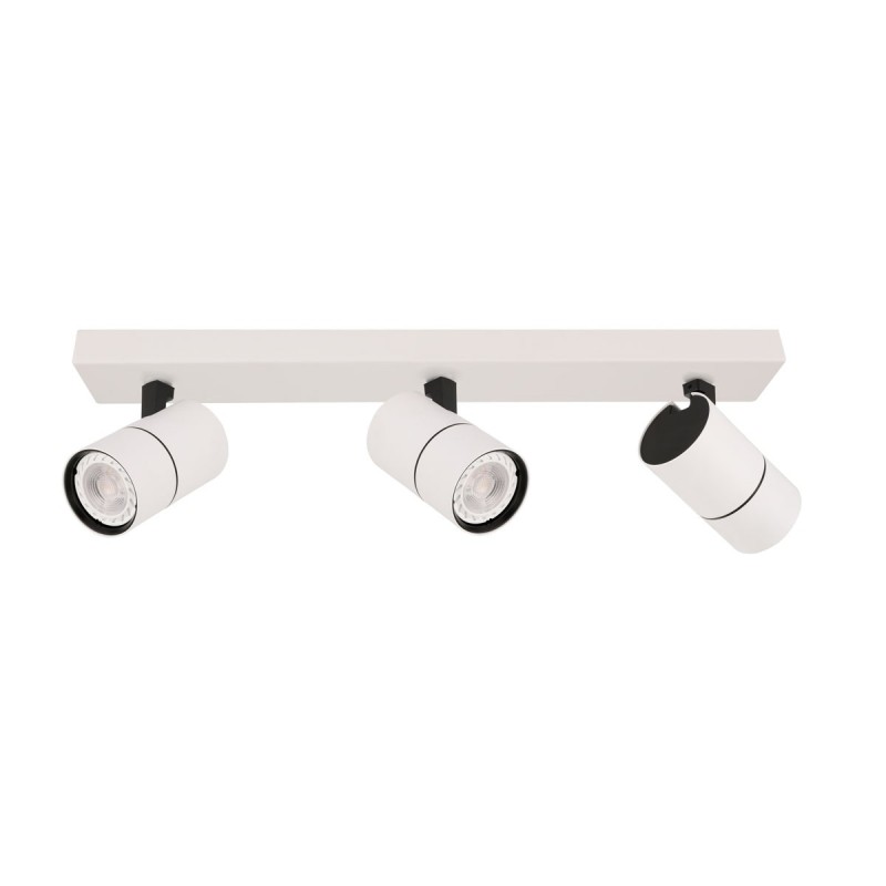 Lubinis šviestuvas Laconi 3xGU10 Juoda Balta (SPL-2813-3B-WH)