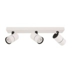 Lubinis šviestuvas Laconi 3xGU10 Juoda Balta (SPL-2813-3B-WH)