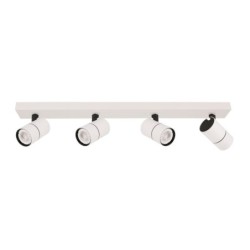 Lubinis šviestuvas Laconi 4xGU10 Juoda Balta (SPL-2813-4B-WH)