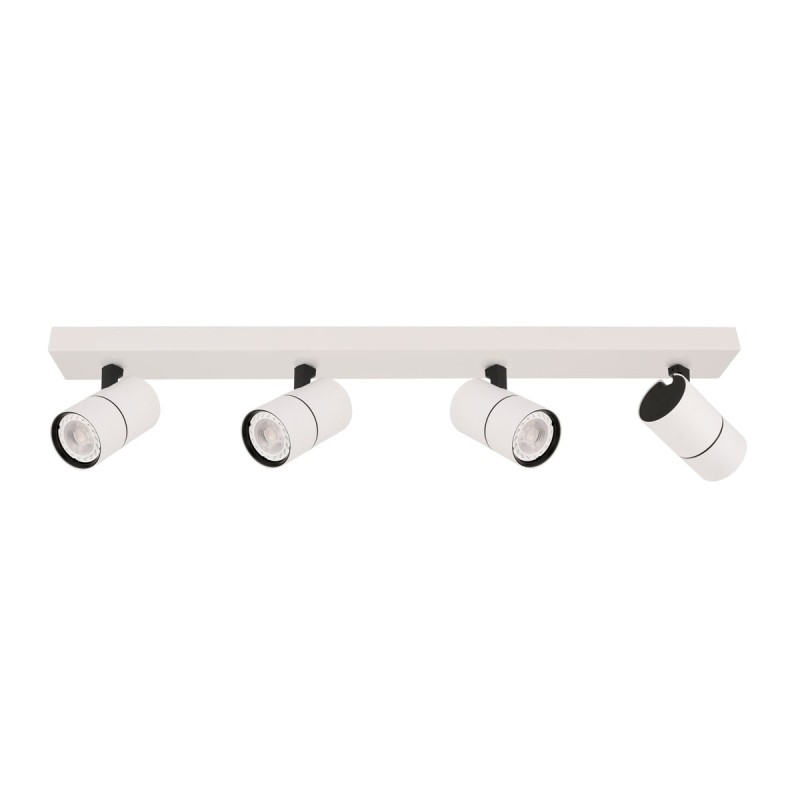 Lubinis šviestuvas Laconi 4xGU10 Juoda Balta (SPL-2813-4B-WH)