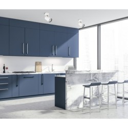 Lubinis šviestuvas Laconi 1xGU10 Juoda Balta (SPL-2846-1SC-WH)