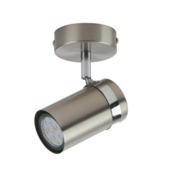 Lubinis šviestuvas Palmoni 1xGU10 Nikelio Satino Chromo (SPL-2024-1)