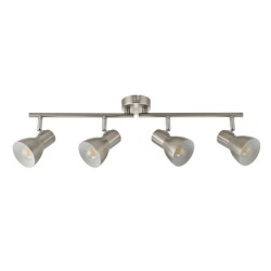 Lubinis šviestuvas Riado 4xE14 Satino Nikelio (SPL-3422-4-SN)