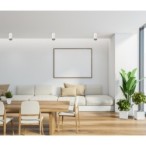 Lubinis šviestuvas Boniva LED 5W 3000K Juoda Balta (SPL-2854-1-SC-WH)